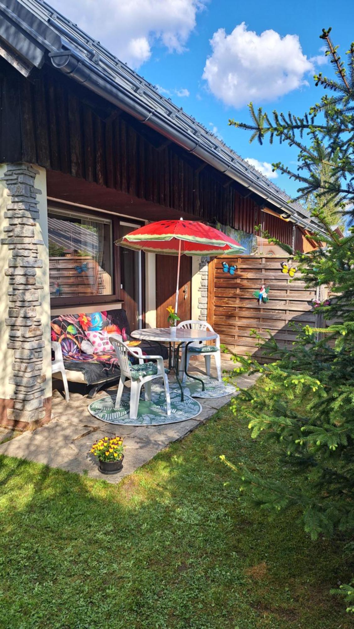 Sandras Ferienhaus Bungalow Sonnenalm Bad Mitterndorf Exterior foto